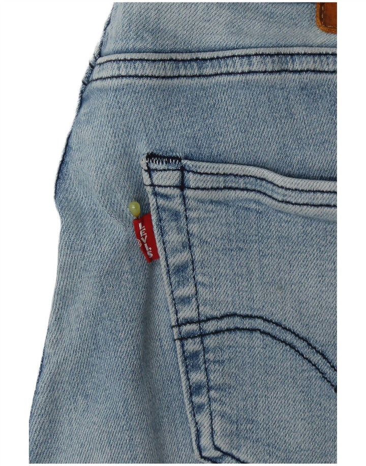 Levi's Mens Straight Jeans W31 L30 Blue Cotton