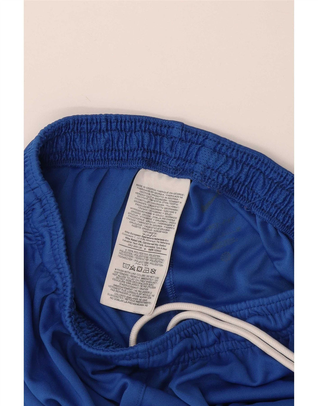 Nike Mens Sport Shorts Small  Blue Polyester