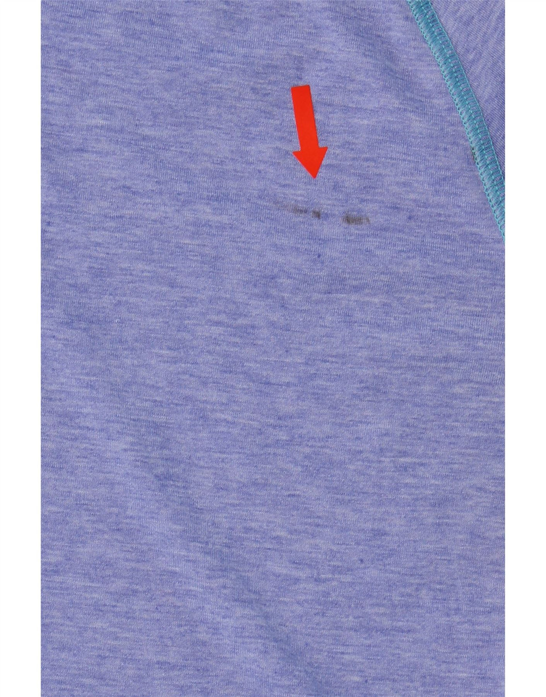ORVIS Womens T-Shirt Top UK 16 Large Blue Polyester Vintage Orvis and Second-Hand Orvis from Messina Hembry 