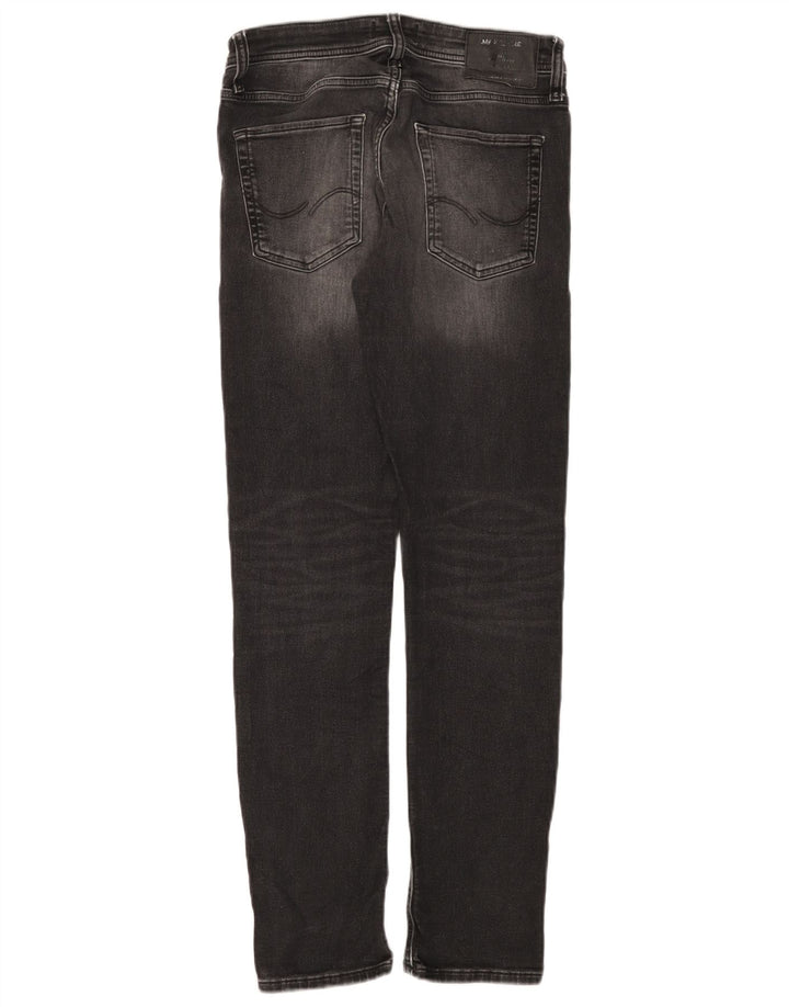 Jack & Jones Mens GLENN Slim Jeans W29 L32 Grey Cotton