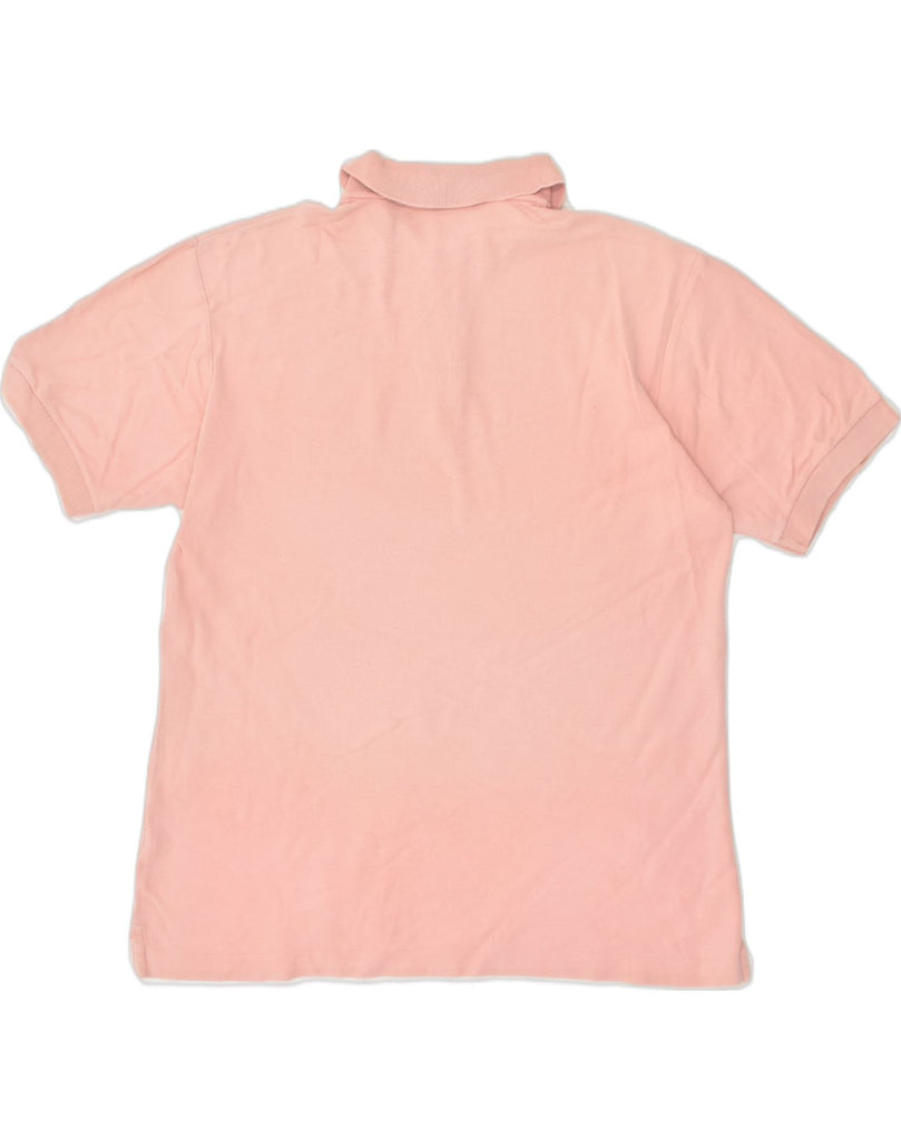 FILA Mens Polo Shirt IT 48 Medium Pink Cotton | Vintage Fila | Thrift | Second-Hand Fila | Used Clothing | Messina Hembry 