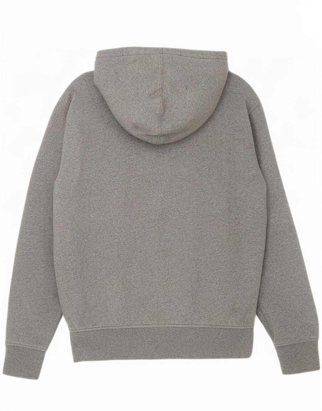 Gap Mens Zip Hoodie Sweater Small Grey Flecked Cotton