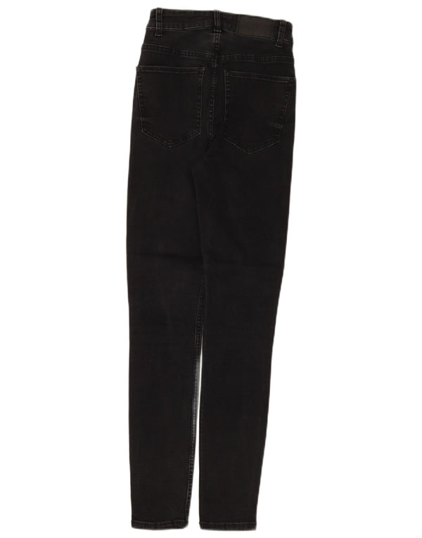 Zara Womens Skinny Jeans EU 32 2XS W22 L26 Black Cotton