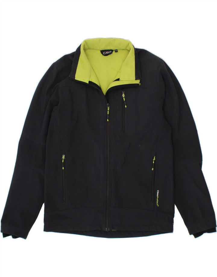 CMP Mens Tracksuit Top Jacket IT 48 Medium Navy Blue Polyester Vintage CMP and Second-Hand CMP from Messina Hembry 