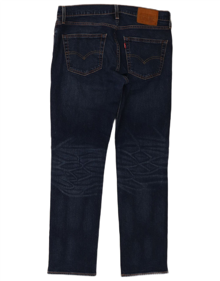 Levi's Mens 511 Slim Jeans W32 L30 Navy Blue Cotton