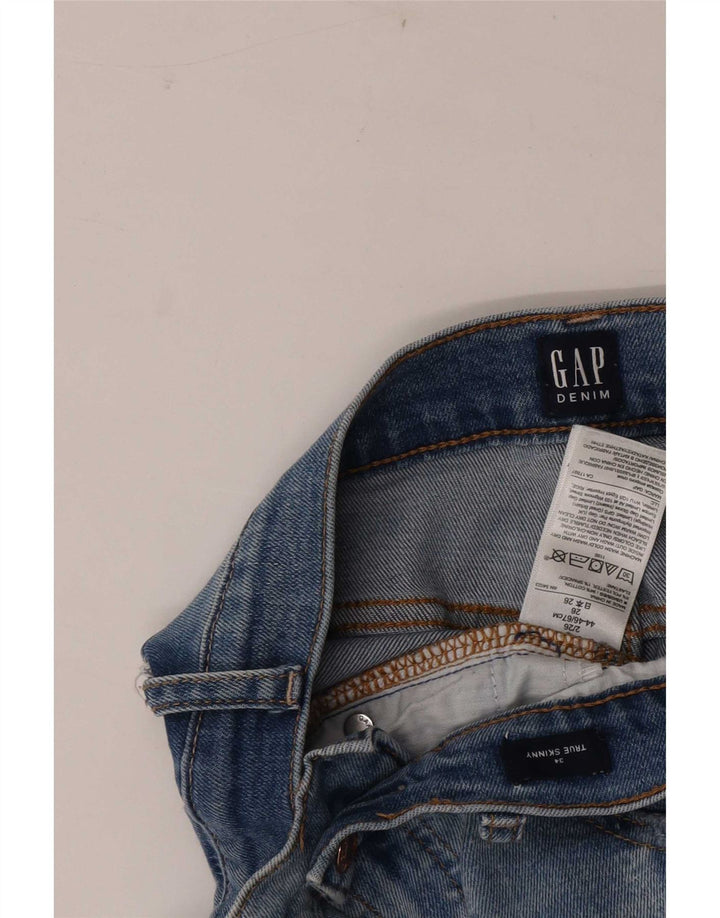 Gap Womens Skinny Jeans W26 L30 Blue Cotton