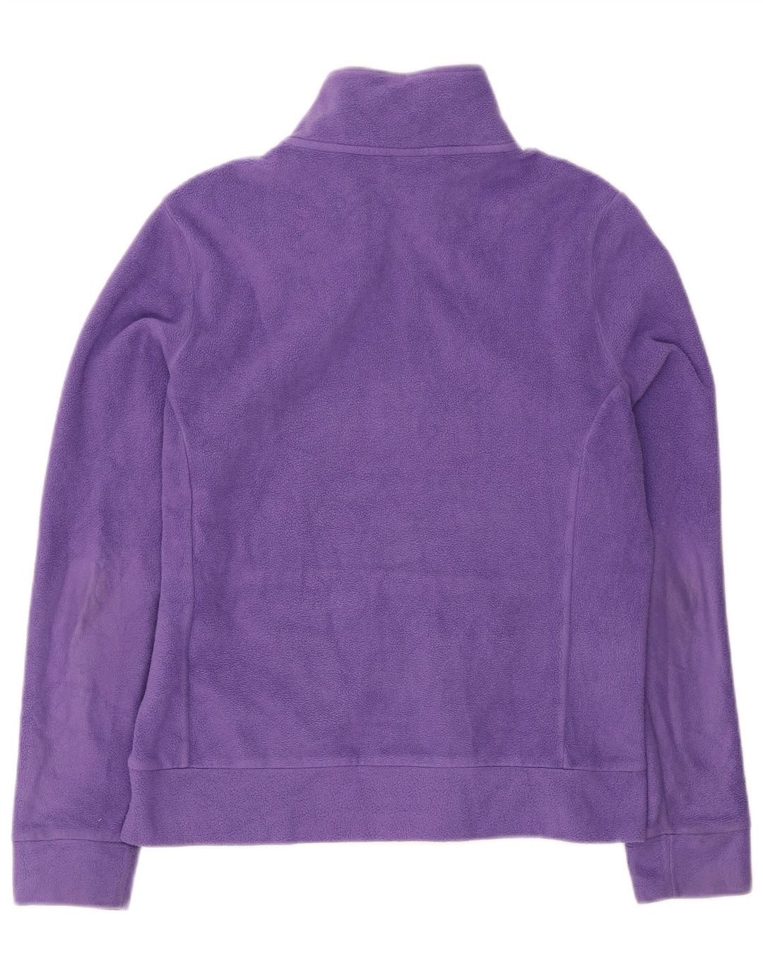 Puma Womens Fleece Jacket UK 14 Large Purple
