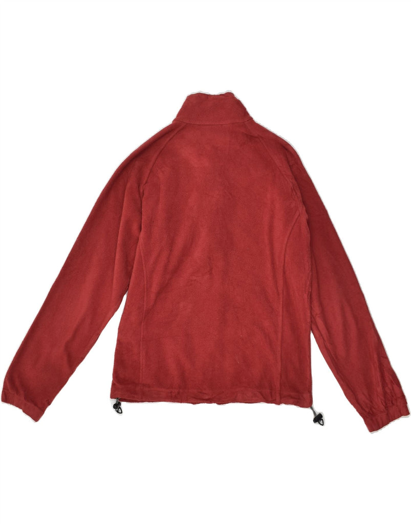 COLUMBIA Womens Fleece Jacket UK 14 Medium Red Polyester | Vintage Columbia | Thrift | Second-Hand Columbia | Used Clothing | Messina Hembry 