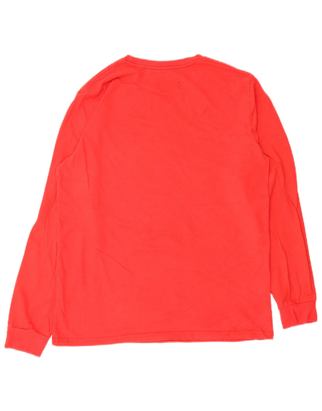 Volcom Mens Graphic T-Shirt Long Sleeve Large Red Cotton
