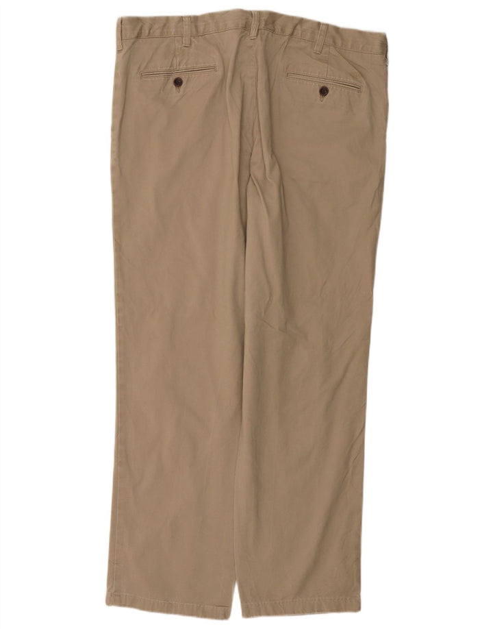 DOCKERS Mens Straight Chino Trousers W40 L31 Beige