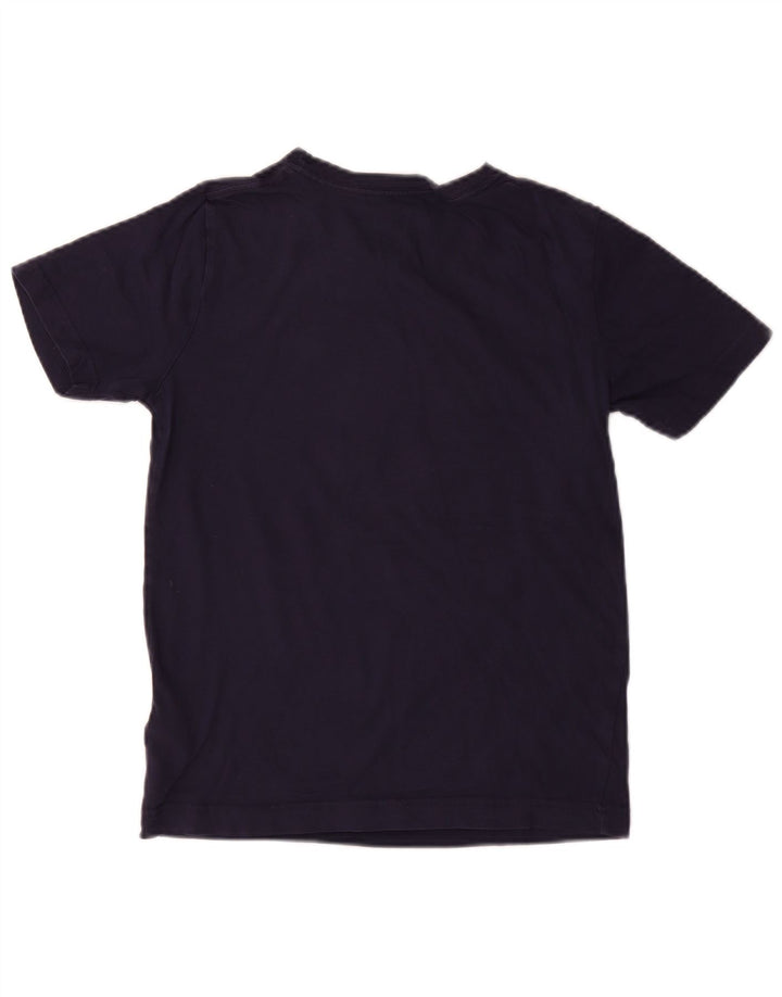 Jordan Boys Graphic T-Shirt Top 10-11 Years Medium Navy Blue Cotton