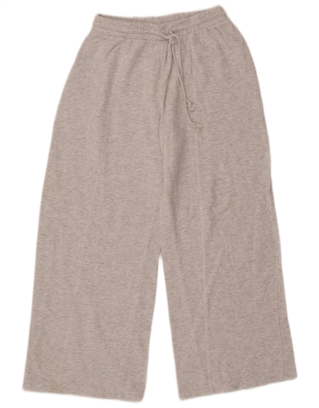 Zara Womens Tracksuit Trousers UK 12 Medium  Grey Flecked Cotton