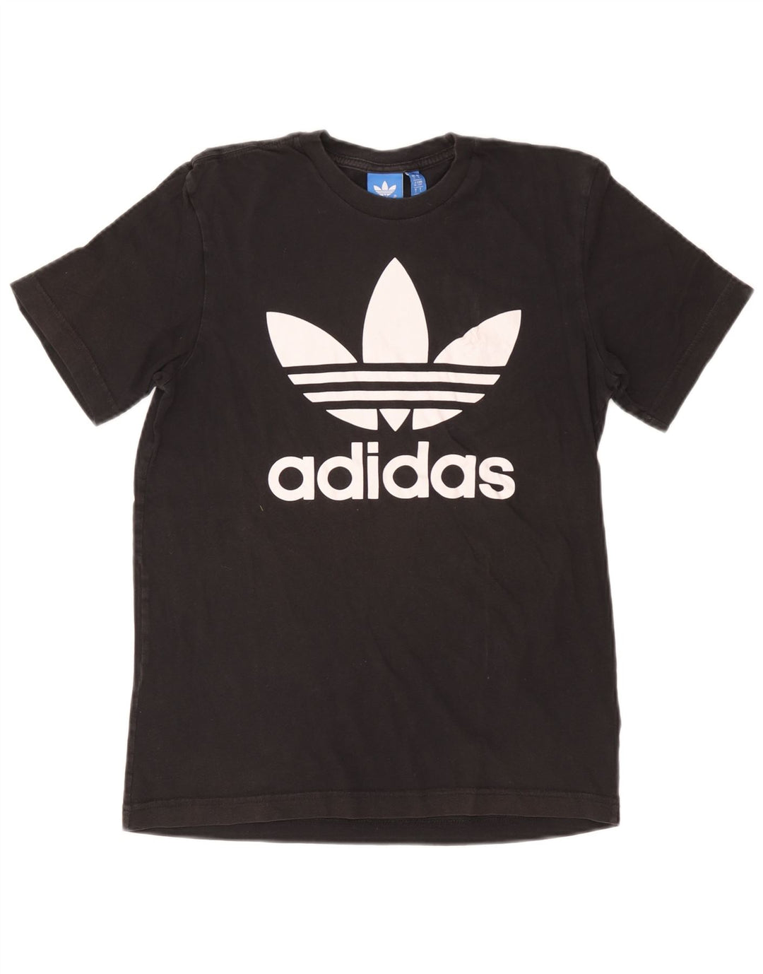 Adidas Mens Graphic T-Shirt Top Small Black Cotton