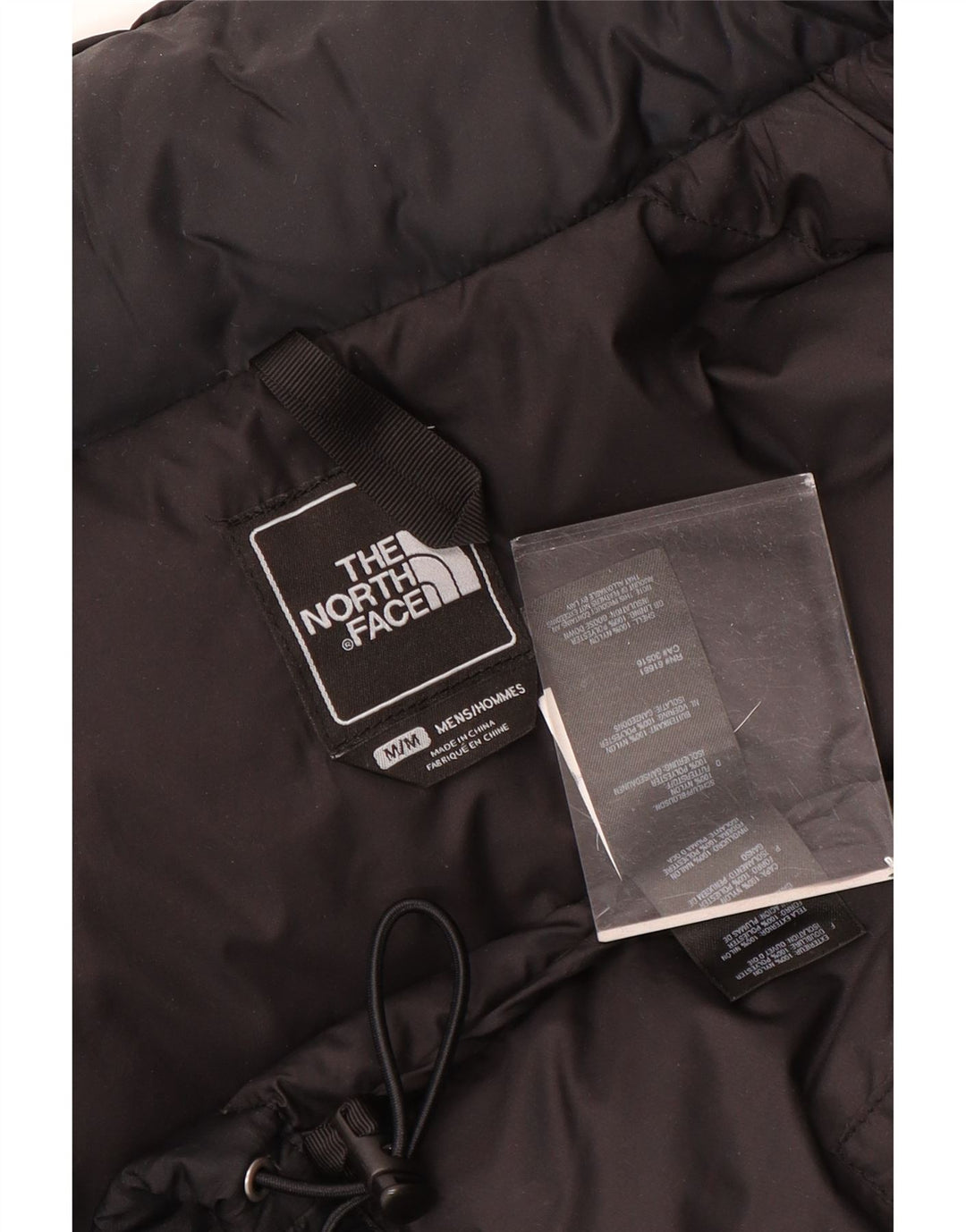 The North Face Mens Padded Jacket UK 38 Medium Black Nylon