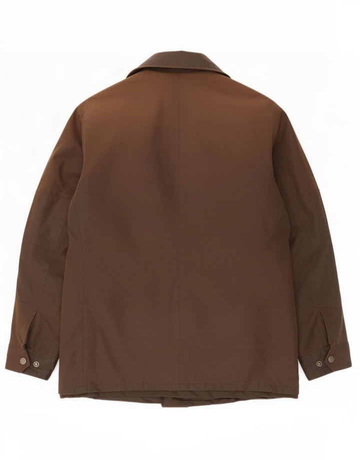 Barbour Mens Waxed Cotton Jacket UK 40 Large Brown