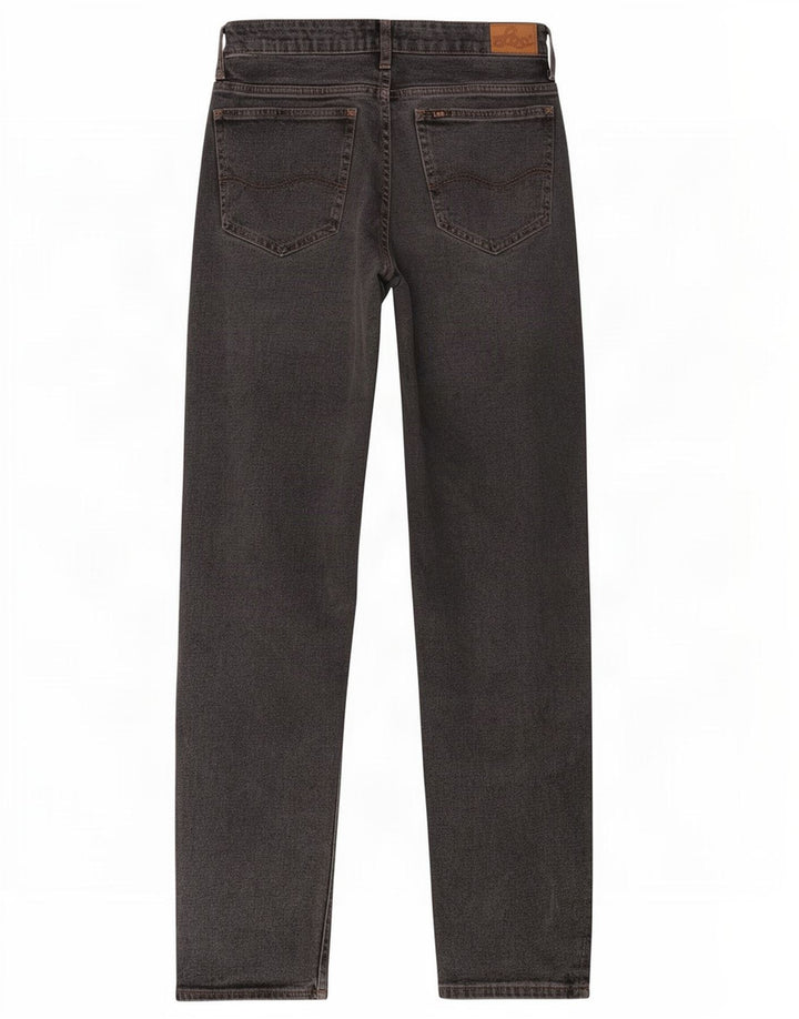 Lee Womens Stella Tapered Jeans W27 L27 Grey Cotton