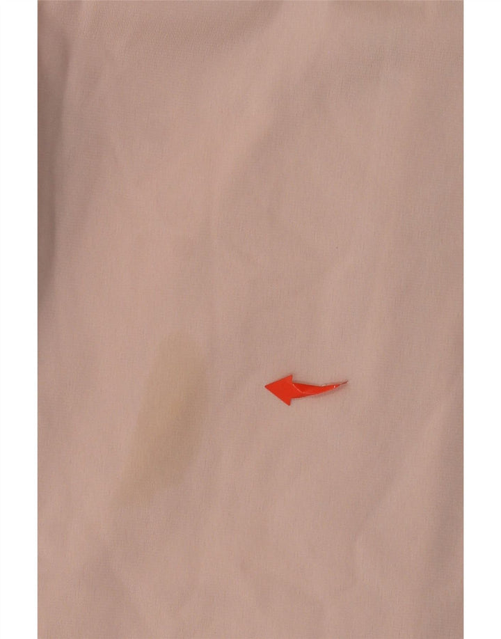 PUMA Girls Graphic Tracksuit Top Jacket 13-14 Years Pink Colourblock