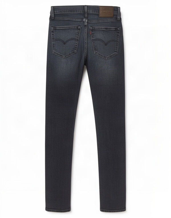 Levi's Womens 510 Skinny Jeans W30 L34 Navy Blue Cotton