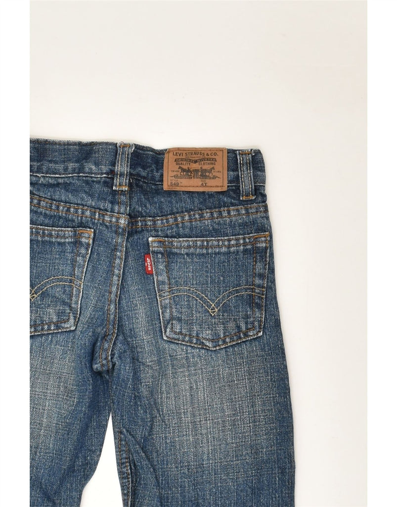 LEVI'S Boys 549 Loose Jeans 3-4 Years W20 L16  Blue Cotton | Vintage Levi's | Thrift | Second-Hand Levi's | Used Clothing | Messina Hembry 