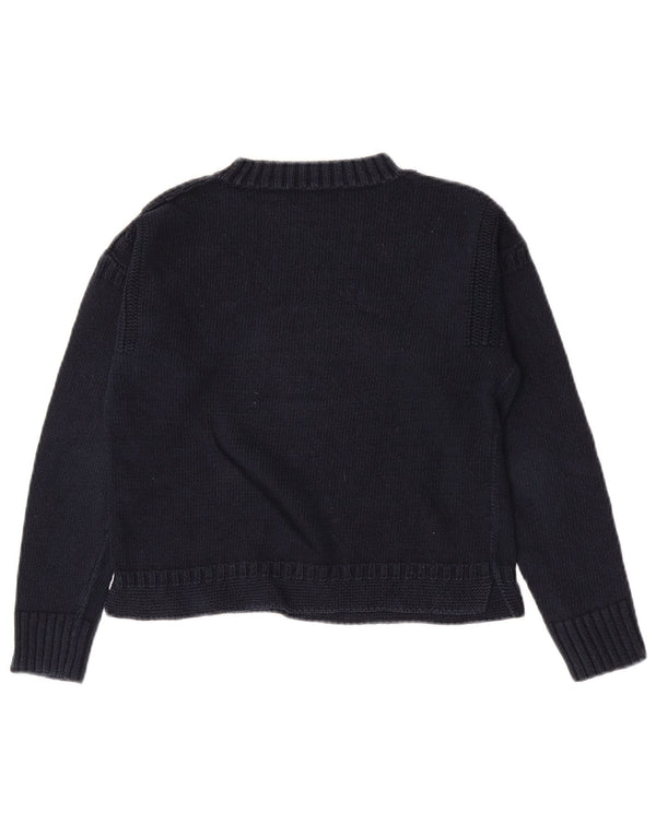 Polo Ralph Lauren Boys Crop Turtle Neck Jumper Sweater 11-12 Years Small Na