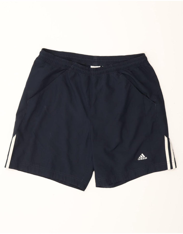 ADIDAS Mens Clima 365 Sport Shorts Medium  Navy Blue Polyester