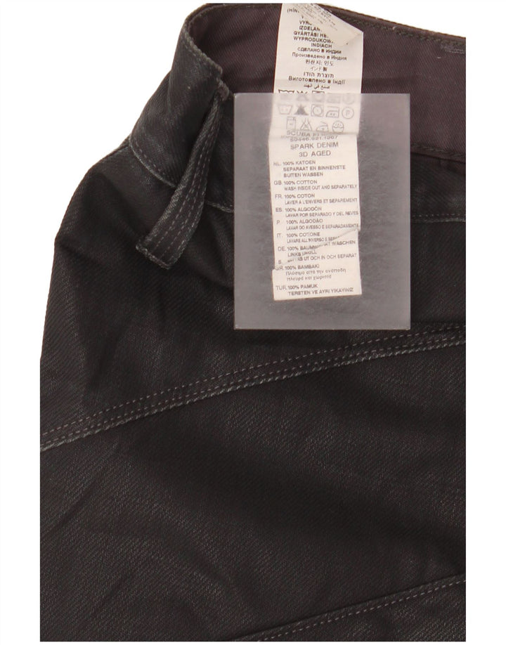 G-Star Mens Slim Cargo Trousers W33 L32 Black Cotton