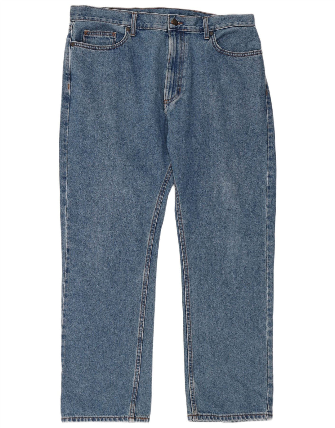Marks & Spencer Mens Straight Jeans W36 L29 Blue Cotton