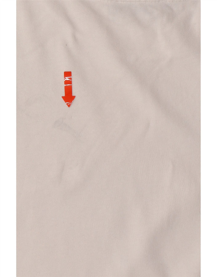 ZARA Womens T-Shirt Top UK 16 Large White Cotton Vintage Zara and Second-Hand Zara from Messina Hembry 