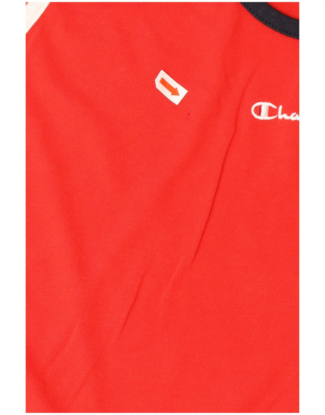 CHAMPION Mens Graphic Vest Top XL Red Colourblock Cotton