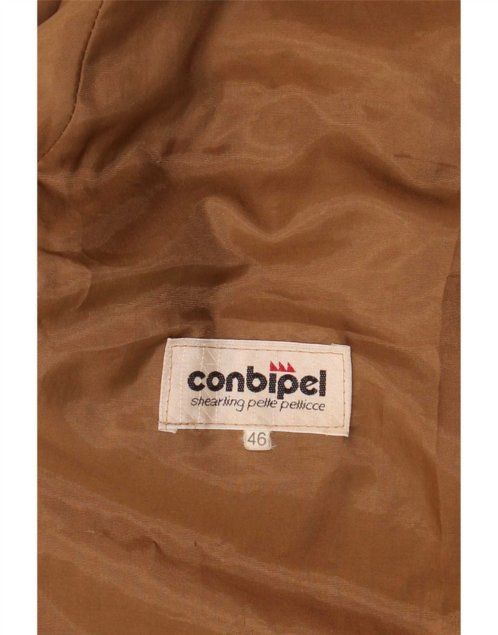 Conbipel Womens Oversized Suede Jacket IT 46 Large Brown