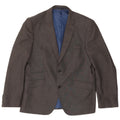 Marks & Spencer Mens 2 Button Blazer Jacket UK 40 Medium Grey Wool