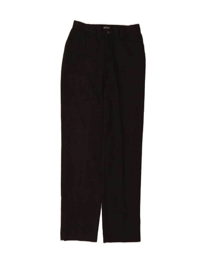 LEE Womens Straight Casual Trousers US 8 Medium W28 L34 Black Cotton Vintage Lee and Second-Hand Lee from Messina Hembry 