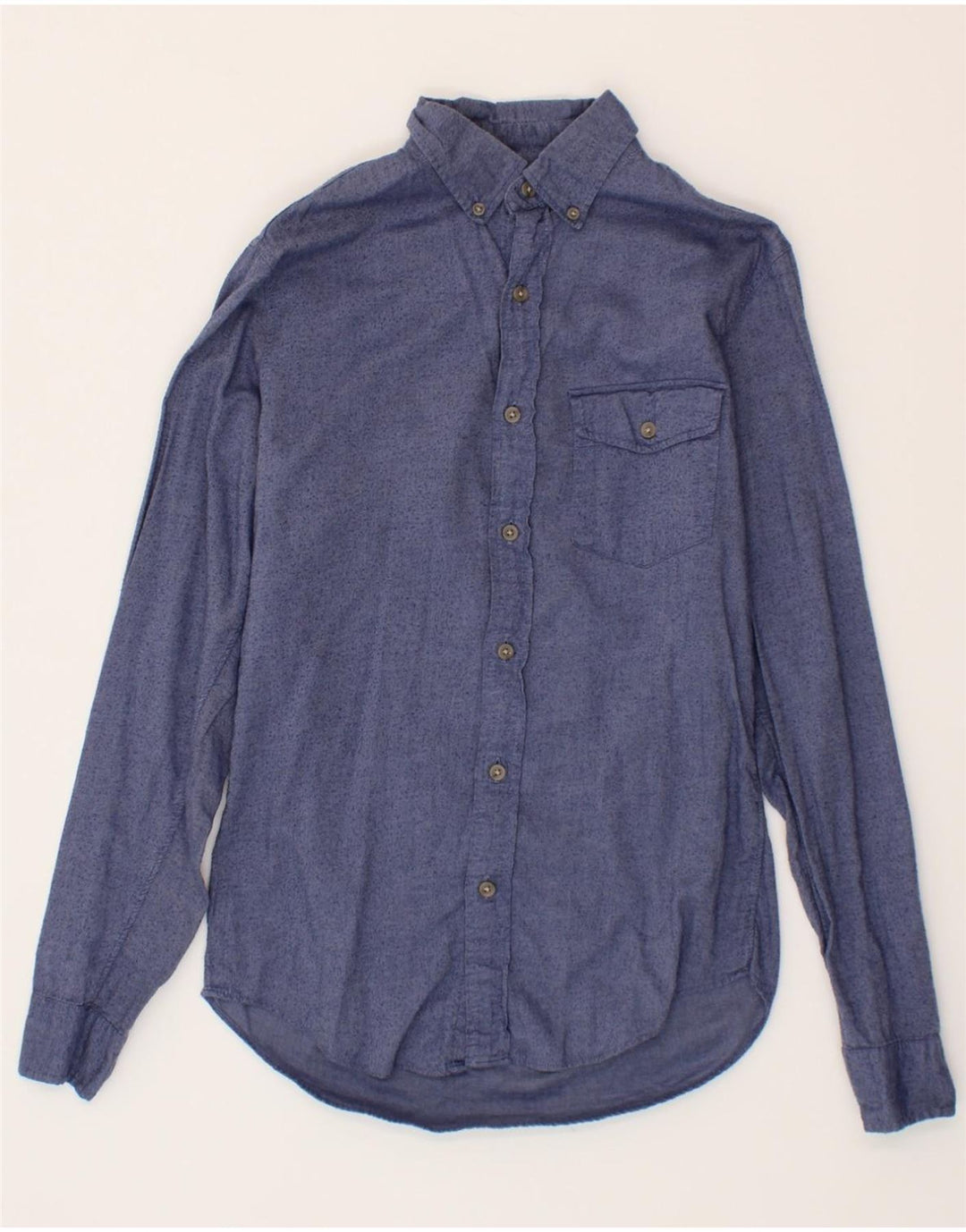 J. CREW Mens Flex Shirt XS Blue Cotton Vintage J. Crew and Second-Hand J. Crew from Messina Hembry 