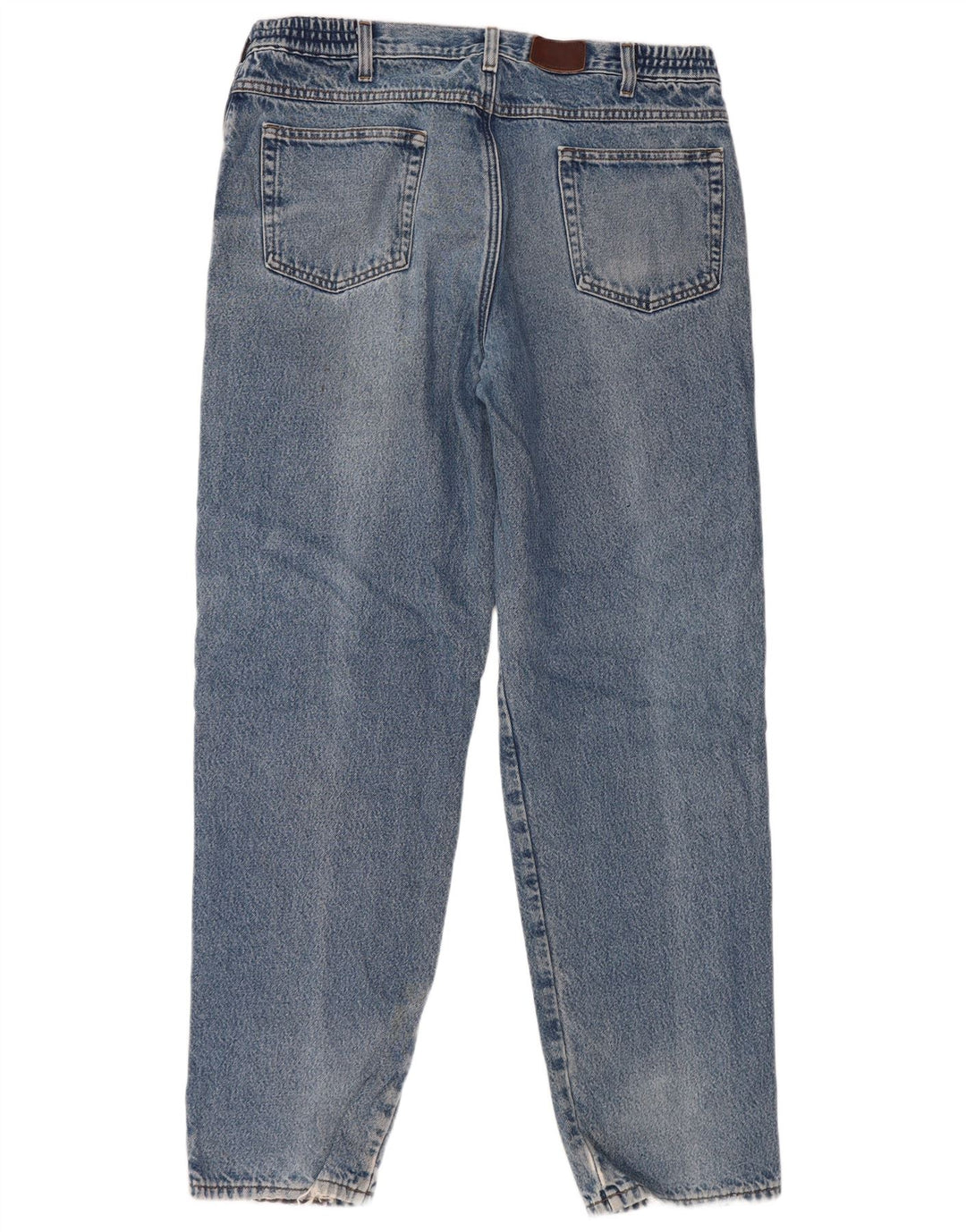 L.L.Bean Mens Straight Jeans W36 L34 Blue Cotton
