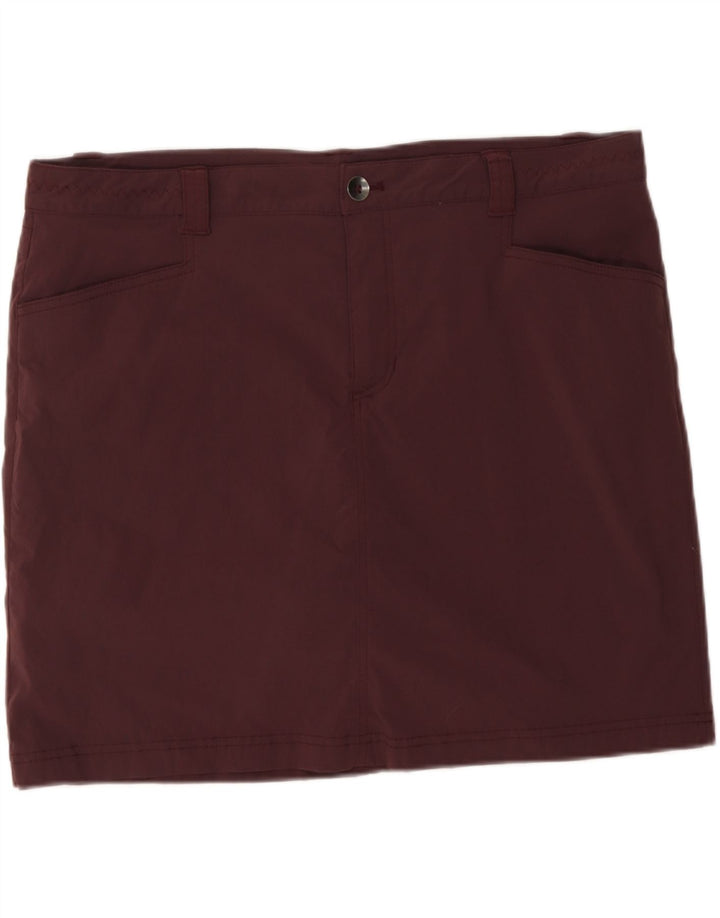 EDDIE BAUER Womens Skort US 16 2XL Maroon Nylon Vintage Eddie Bauer and Second-Hand Eddie Bauer from Messina Hembry 