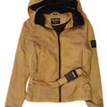 Refrigiwear Girls Hooded Rain Jacket 13-14 Years Beige Polyamide
