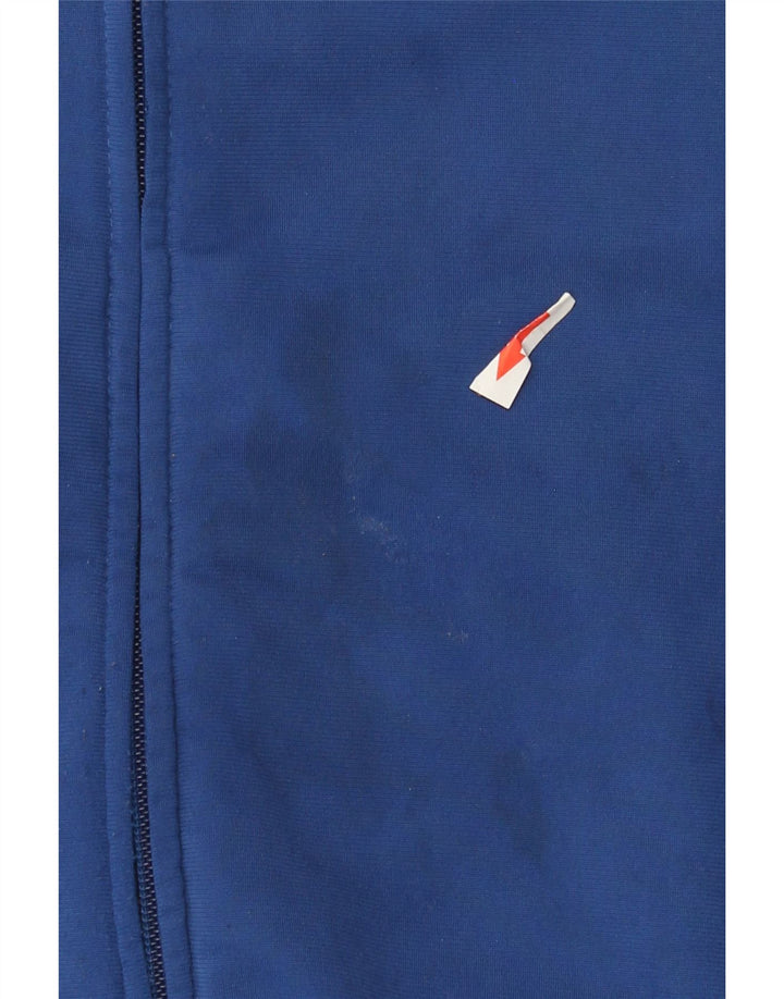 Puma Mens Tracksuit Top Jacket 2XL Blue Colourblock