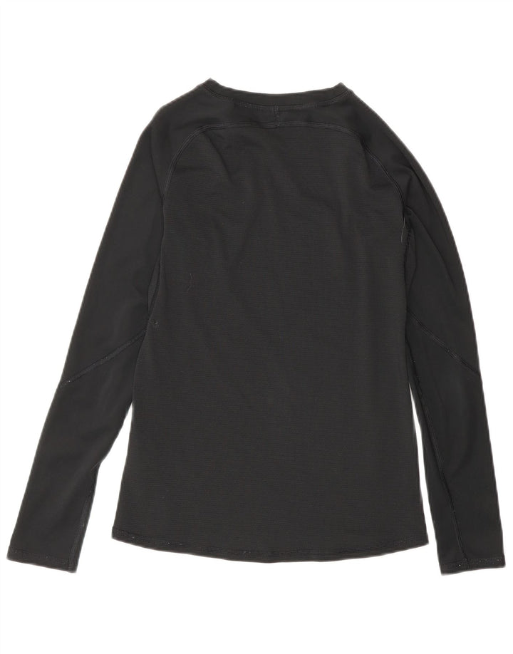 Adidas Boys Aeroready Top Long Sleeve 11-12 Years Black