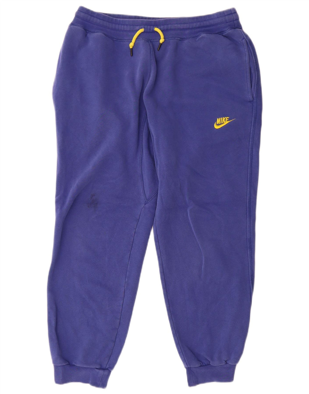 Nike Mens Tracksuit Trousers Joggers Medium  Blue Cotton