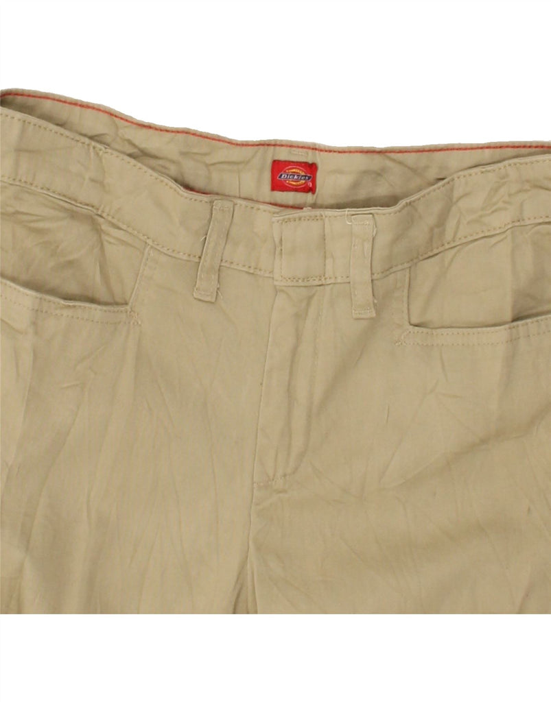 DICKIES Womens Bootcut Casual Trousers W31 L31  Beige Cotton | Vintage Dickies | Thrift | Second-Hand Dickies | Used Clothing | Messina Hembry 