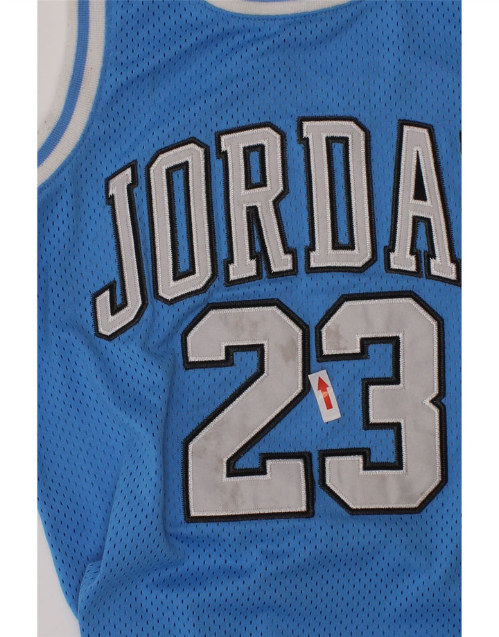 Jordan Boys Michael Jordan Graphic Jersey Top 8-9 Years Blue Polyester