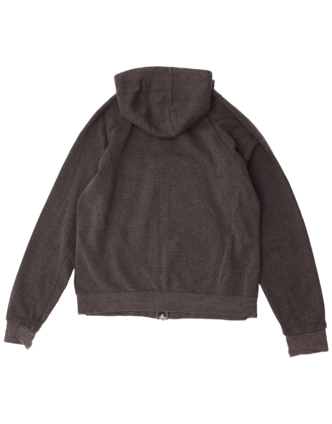 Jordan Mens Zip Hoodie Sweater Large Grey Cotton