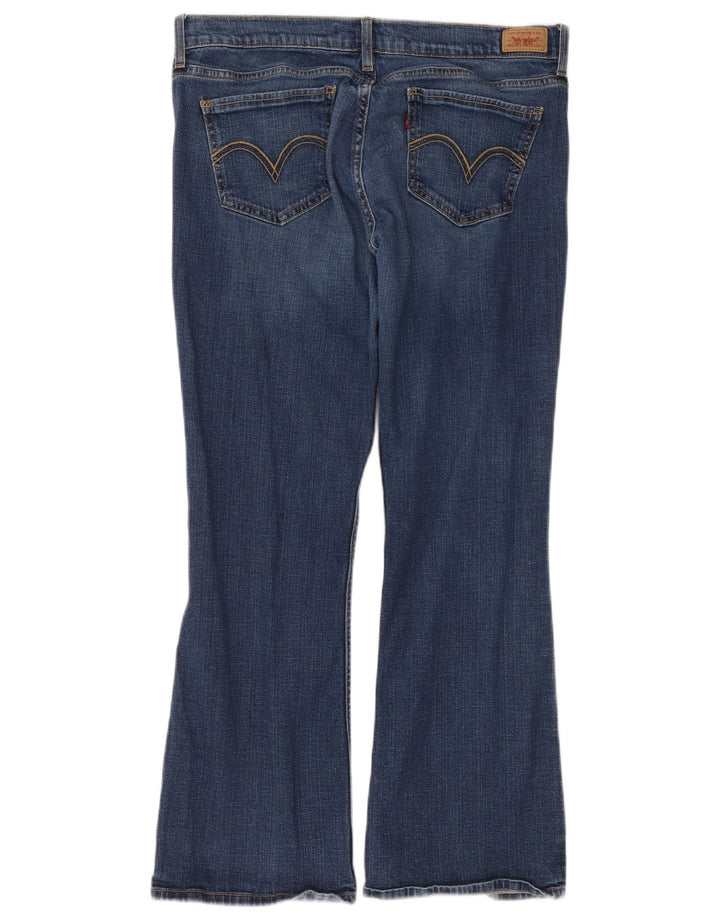 Levi's Womens 524 Too Superlow Bootcut Jeans Size 13 Large W34 L28 Blue