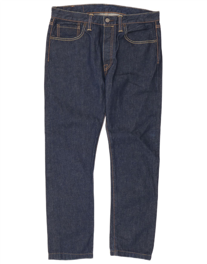 Levi's Mens 501 Straight Jeans W33 L27 Blue Cotton