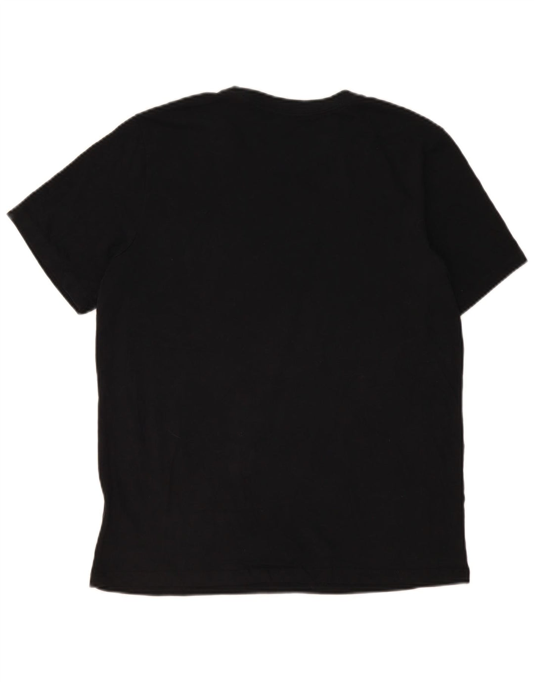 Nike Mens Dri Fit T-Shirt Top Large Black Cotton