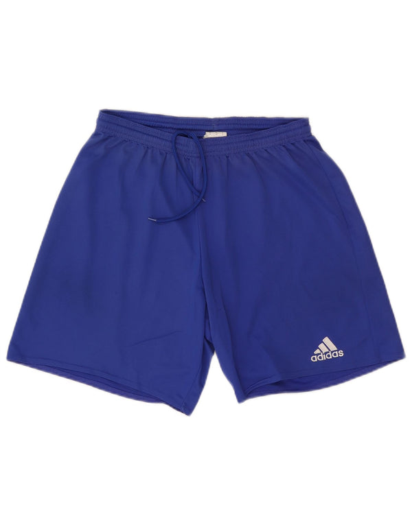 Adidas Mens Climalite Sport Shorts Medium Blue Polyester Sports