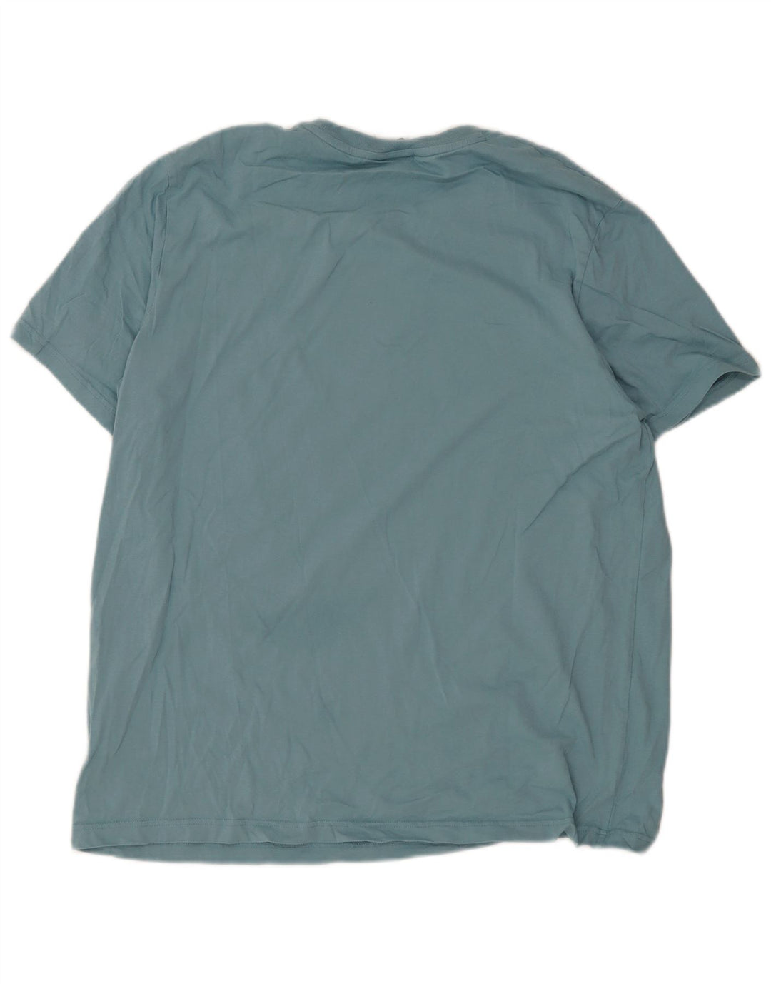 Nike Mens Graphic T-Shirt Top 2XL Blue Cotton