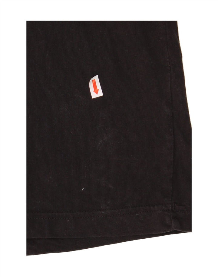 ADIDAS Mens T-Shirt Top Small Black Cotton Vintage Adidas and Second-Hand Adidas from Messina Hembry 