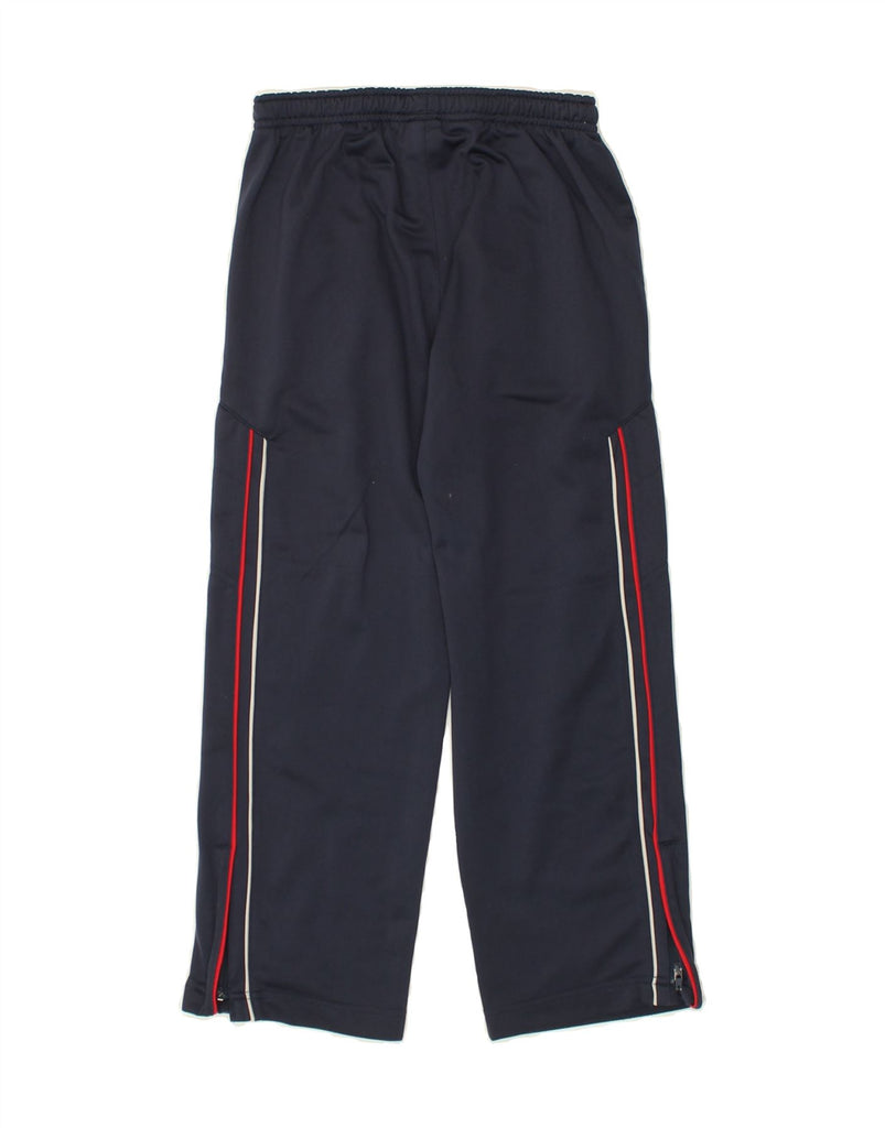 REEBOK Girls Tracksuit Trousers 7-8 Years Navy Blue | Vintage Reebok | Thrift | Second-Hand Reebok | Used Clothing | Messina Hembry 