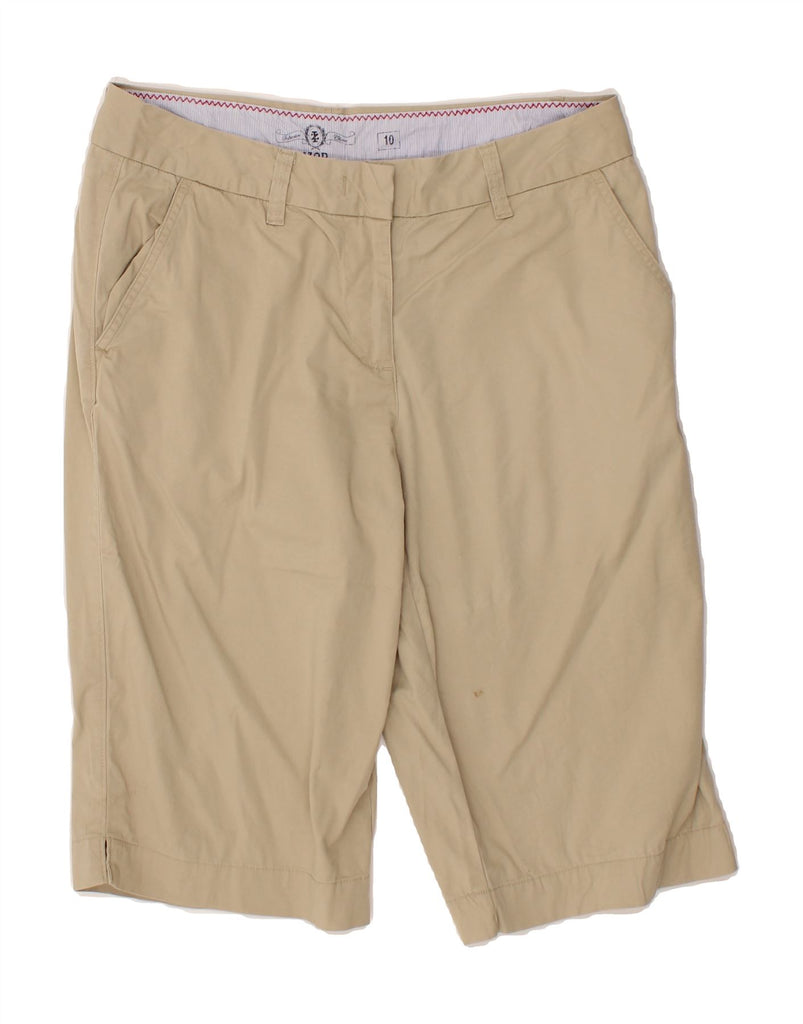 IZOD Womens Bermuda Shorts US 10 Large W32  Beige Cotton Vintage Izod and Second-Hand Izod from Messina Hembry 